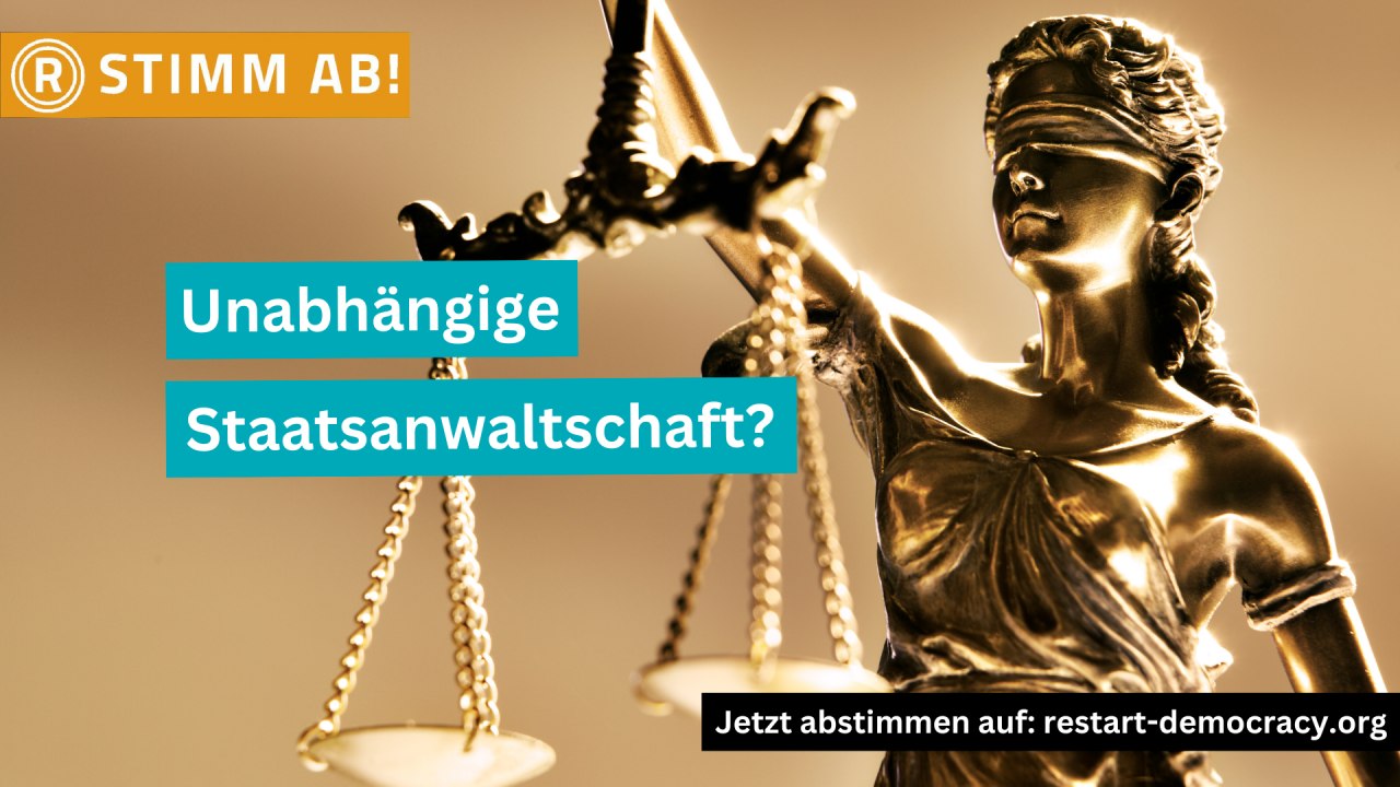 Abstimmung: Unabhängige Staatsanwaltschaft?