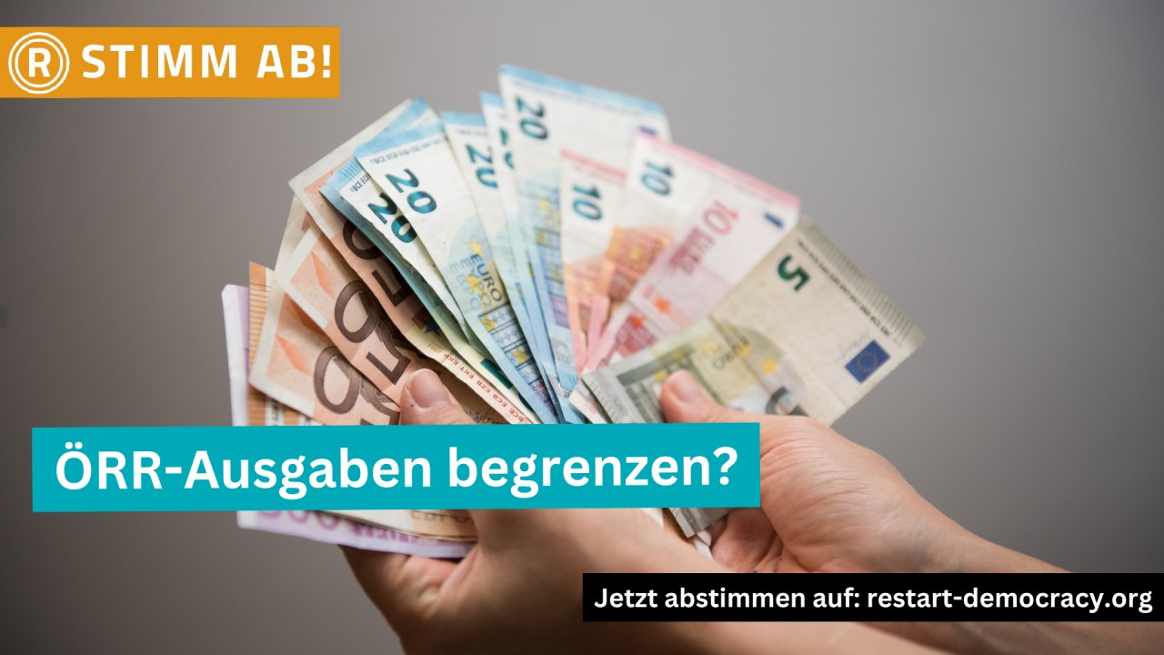 Abstimmung: ÖRR-Ausgaben begrenzen?