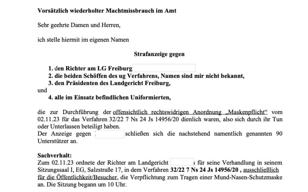 Rechtsanwältin wehrt sich gegen Machtmissbrauch