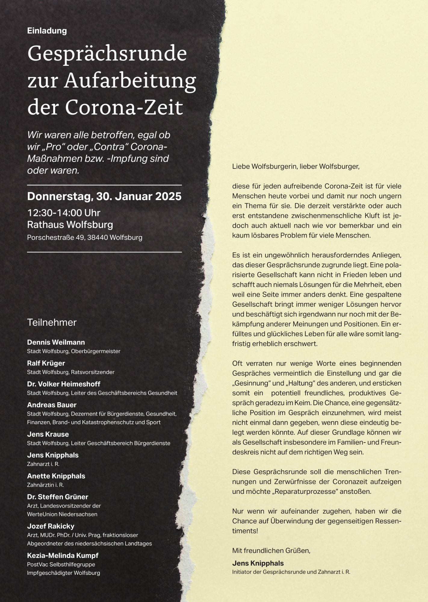 Corona Aufarbeitung in Wolfsburg