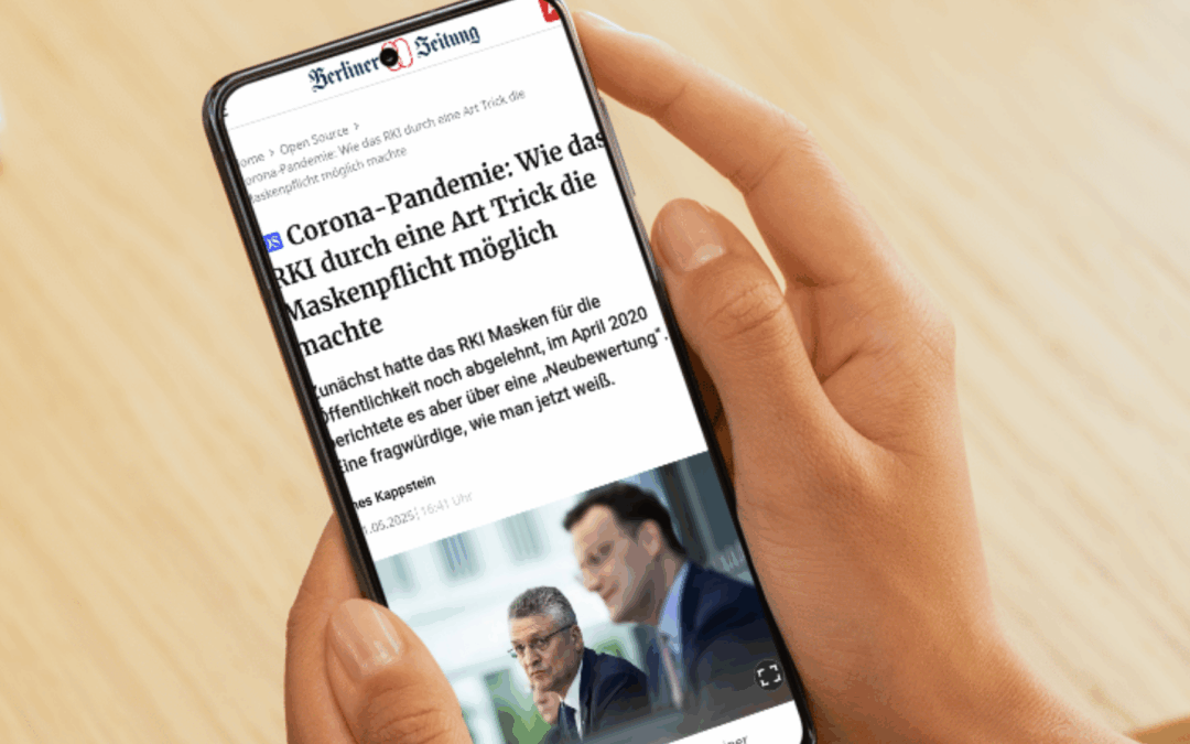 Die umstrittene Maskenpflicht – Eine kritische Betrachtung der RKI-Begründung