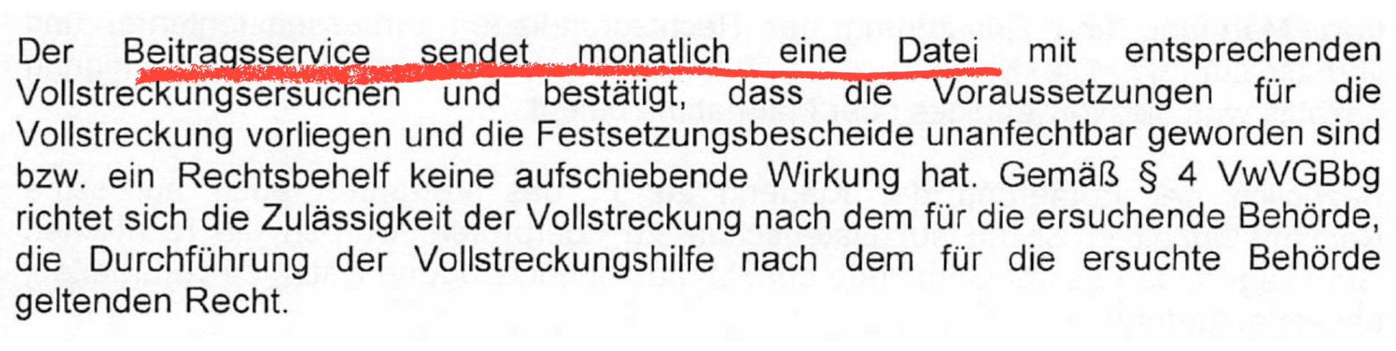 Skandal: GEZ-Vollstreckung illegal